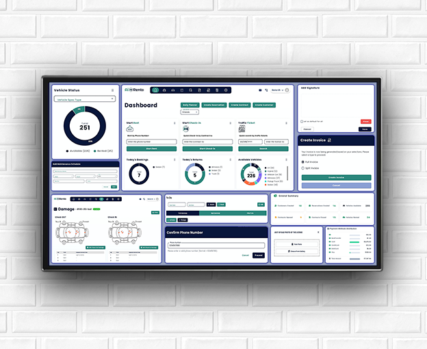Analytics dashboard